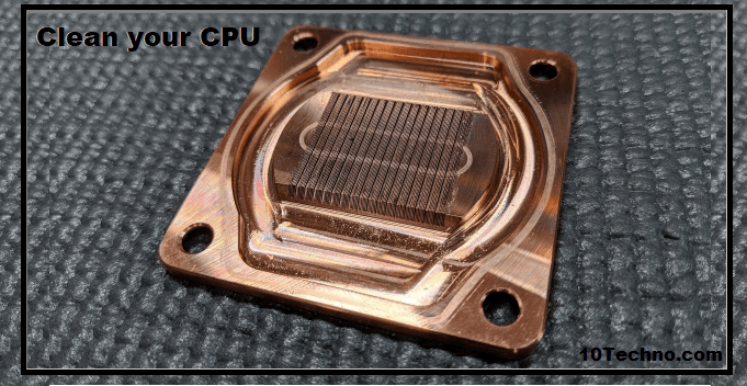How to Clean CPU